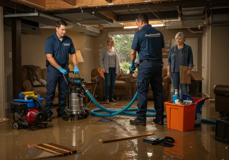 Basement Water Extraction and Removal Techniques process in Maury, NC